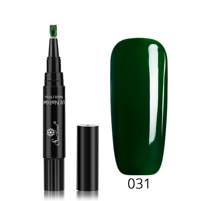 3 In 1 Gel Nail Varnish Pen Glitter One Step Nail Art Gel Polish Hybrid 3 In 1 Gel Nail Varnish Pen Glitter One Step Nail Art Gel Polish Hybrid